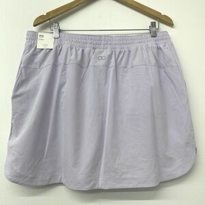 CALIA GOLF NWT Womens Sz XL  Blooming Lilac 16" Birdie Stretch Skort